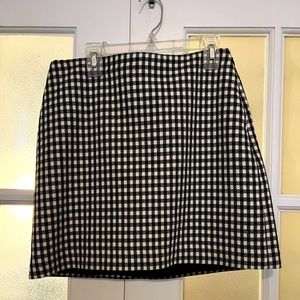 & Other Stories gingham mini skirt